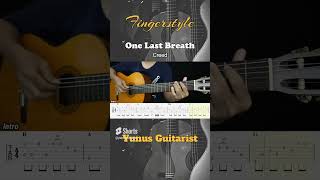 One Last Breath - Creed - Fingerstyle Guitar Tutorial + TAB & Lyrics #fingerstyle