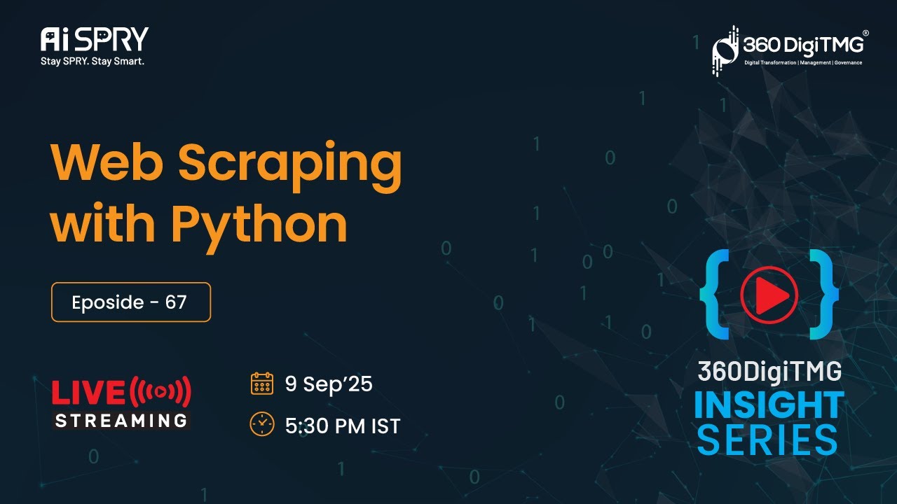 Web Scraping with Python | 360DigiTMG - YouTube