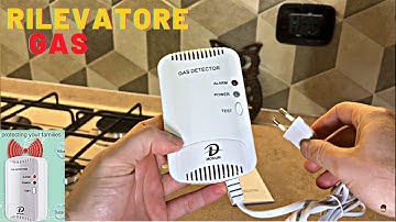 RILEVATORE DI GAS - GAS DETECTOR GPL , METANO . . . .