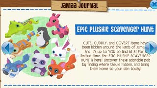 All Epic Plushie Locations In The Animal Jam Classic Scavenger Hunt