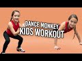 8 Year Old Leads TABATA Workout For Kids 💥