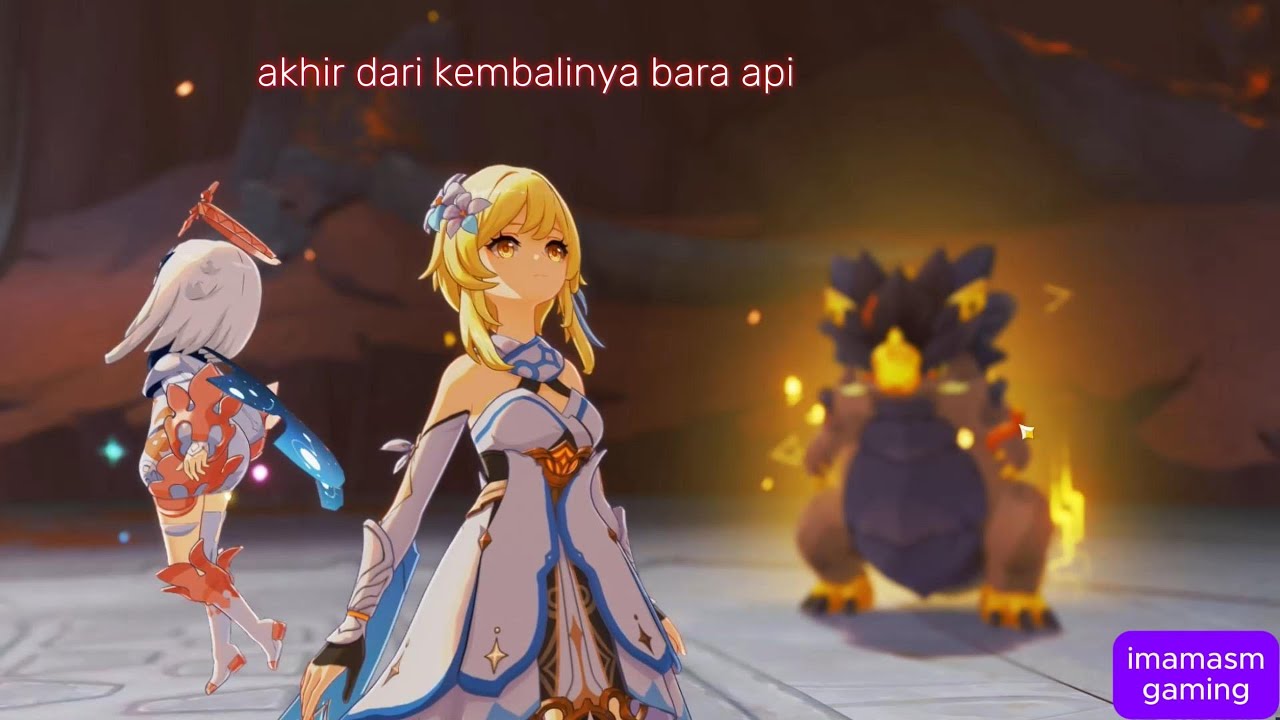 “Genshin Impact: Akhir dari Kembalinya Bara Api 🔥 | Pertempuran ...