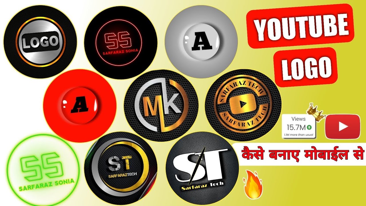 Mobile Se Professional Logo Kaise Banaye | Logo Design Tutorial 2025 | Free App Se Logo Banaye