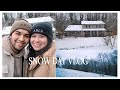 Our First Snow At Our New Home!!!