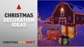 Top Outdoor Lighted Christmas Decorations: Set of 3 Lighted Gift Box for Christmas and Holiday https://clipadvise.com/deal/view?id