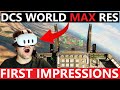 QUEST 3 in DCS WORLD: BETTER than REVERB G2? First Impressions MAX RESOLUTION! | PC VR RTX 4090