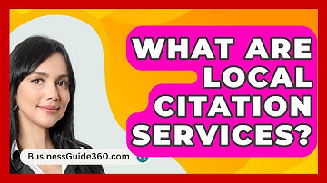 What Are Local Citation Services? - BusinessGuide360.com