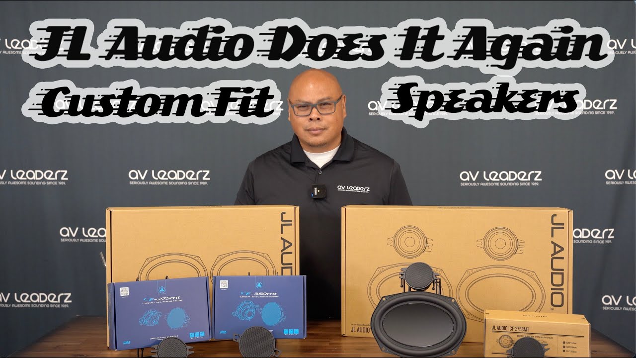 JL Audio снова на высоте! Серия Custom Fit — это всё, чего вы ожидаете от JL Audio.