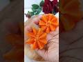 কমলা দিয়ে সূর্যমুখী🌻 ফুল কাটিং #shorts #fruit #trending #foryou#recipe