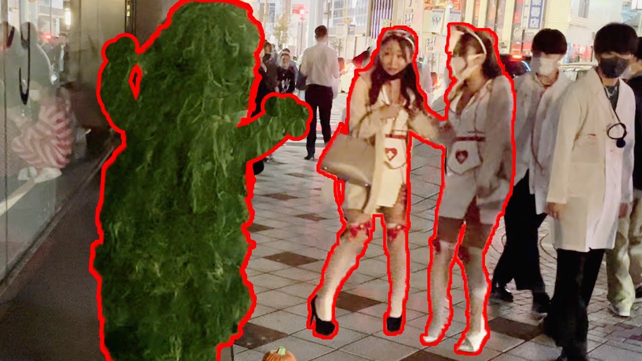 BUSHMAN PRANK in JAPAN 02 / Shibuya , Tokyo sky tree YouTube