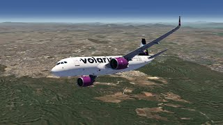 A320Neo Full Flight Tutorial |Guadalajara to Houston Volaris A320Neo