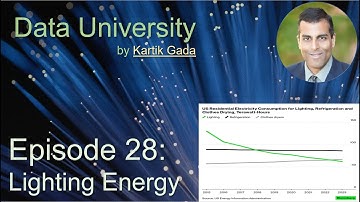 Data University Episode 28 : Lighting Technologies