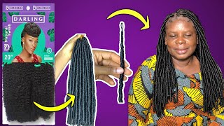 '’Beginner's Bliss: Achieve Perfect DIY Soft Locs Crochet with Kinky Hair" screenshot 4