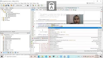 UTS Program Komputer, Perhitungan Luas dan Keliling lingkaran menggunakan Java swing