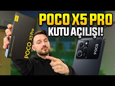 POCO X5 Pro kutu açılımı! - Yeni canavar bu mu?