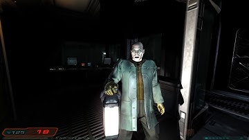 DOOM 3 NIGHTMARE Walkthrough No Commentary - Alpha Labs Sector 2