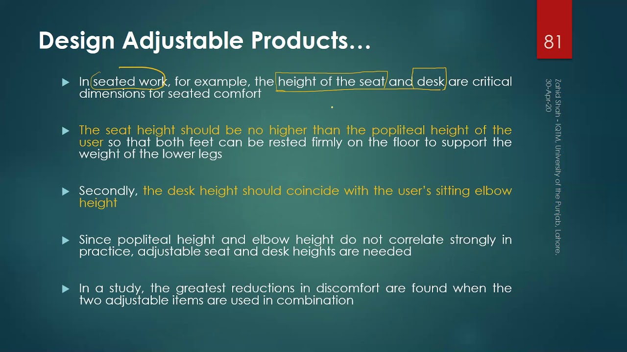 01_01_P7 Принципы антропометрического проектирования — проектирование для широкого диапазона