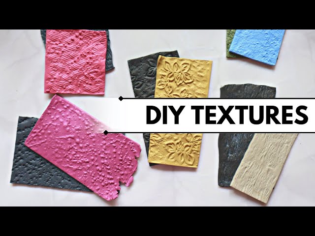 How to Make your own Texture Mats, Polymer Clay