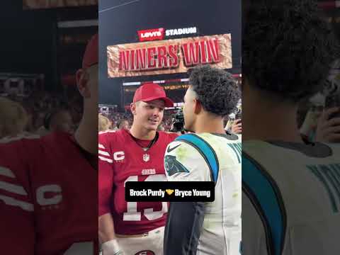 Nothing but respect from the two QBs 🏈