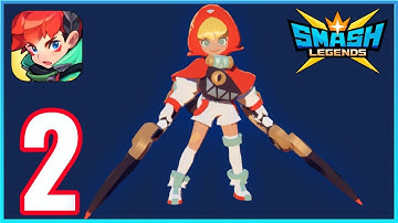 SMASH LEGENDS - Gameplay Walkthrough Part 2 - Red & Domination (iOS, Android).