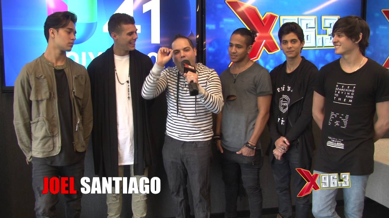 X96.3 Joel Santiago Entrevista con CNCO