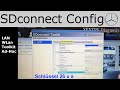 SDconnect C4 Mux Einbuchen mit LAN / WLAN - Ad-Hoc - Toolkit und IP Config in 5 Schritten (Xentry)