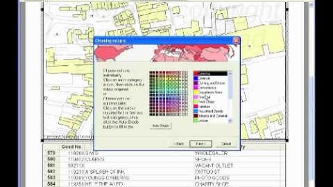 AEGIS Video Tutorial - display land use on a Goad Plan