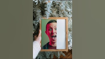 Realistic way to add picture in frame #shorts #photoediting #photoshop