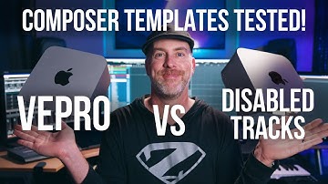 Composer Template SHOWDOWN on Mac Studio