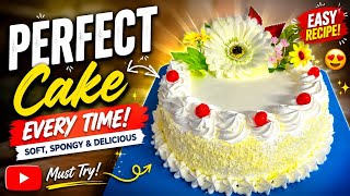 Soft & Fluffy White Forest Cake 🍰 Beginner FriendlyHomemade White Forest Cake Better Than Bakery? 🤯 screenshot 4