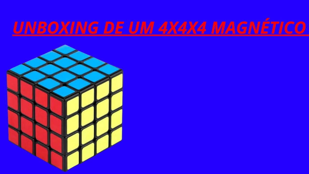 Cubo Mágico 4x4 :: Afonso Cubo Magico