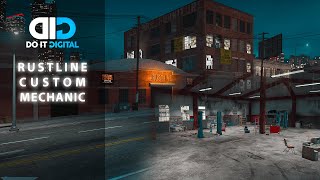 Full FiveM & GTA V Map - MECHANIC MLO - Interior: RUSTLINE CUSTOMS - [Cinematic] [4K] Update