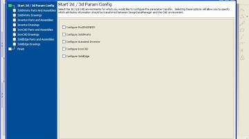 DDM PDM / PLM - Configurable CAD Parameter Mapping