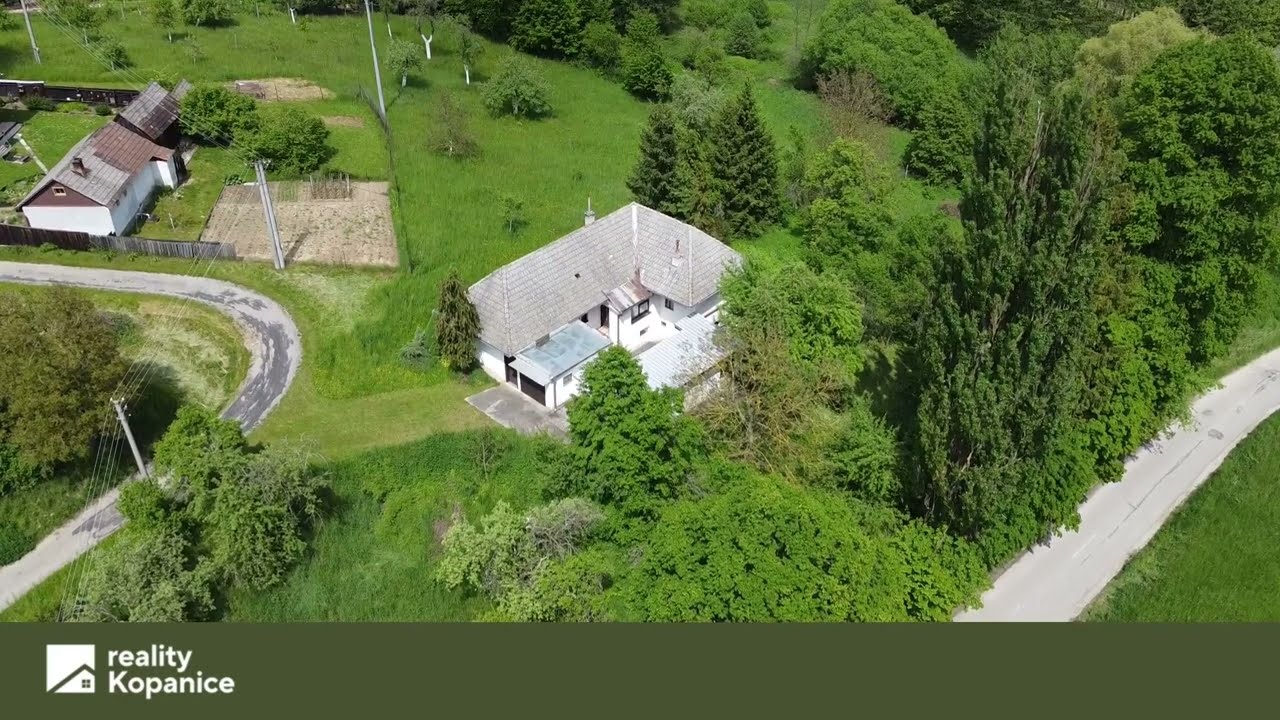 Tradičná chalupa na Myjavských kopaniciach