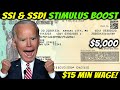 $5,000 SSI & SSDI Boost! 4th Stimulus Check Update | $15 Min Wage | Child Tax Credits - May 16