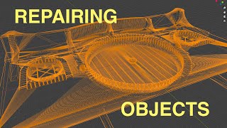 Healing Non-Manifold Objects with Blender