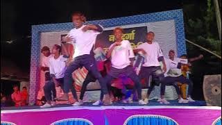 D Boys dance group performance in Yedukal (Raigarh)