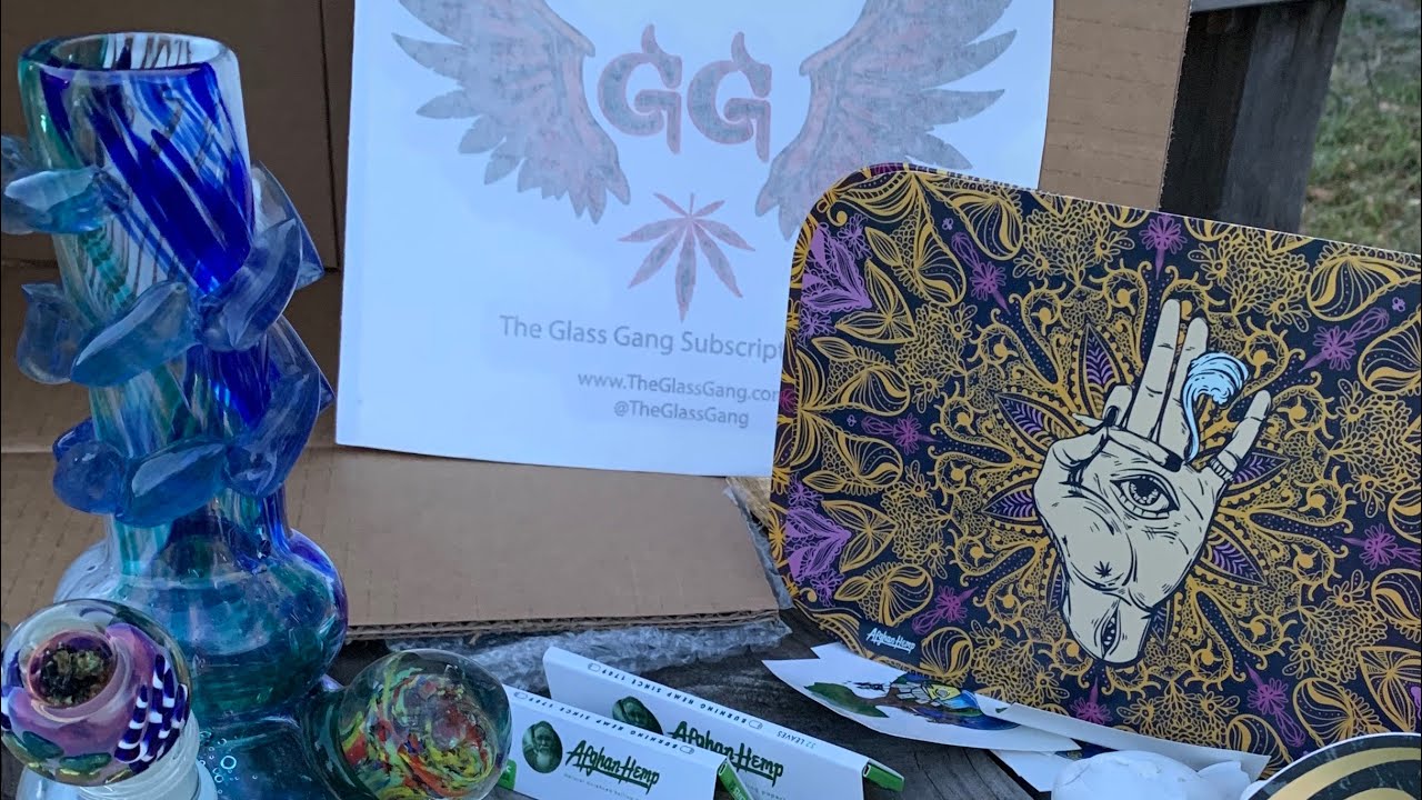 The Glass Gang OG Box 2020 Unboxing and Review!!!