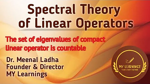 #36: The set of eigenvalues of compact linear operator is countable