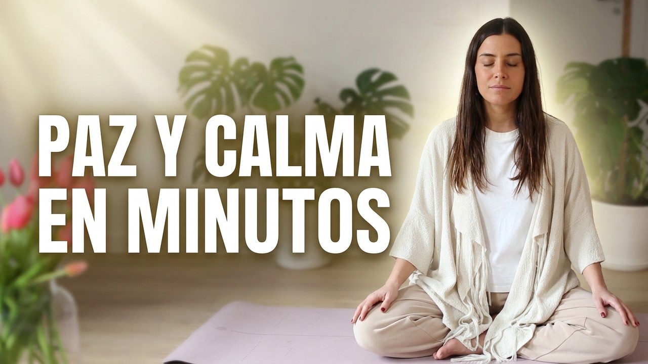 Meditación Guiada para CALMAR la ANSIEDAD - 20 minutos Reduce Estrés y ...