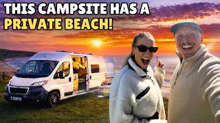 We Found A UK Campsite With Its Own Private Beach!