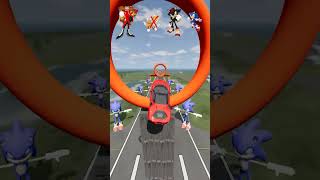 sonic games win #beamngdrive #crash #cars #shortvideo #viral #youtubeshorts #mrbeast #sonic #youtube