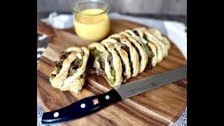 Saturday Dinners with Ang S6E5: Puff Pastry Philly Cheesesteak