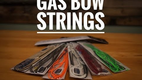 Best Bow Strings? | Gas Bowstrings [ Ghost XV & Freakshow ]