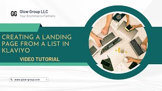 How to create a landing page in Klaviyo