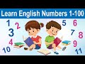 Learn english numbers 1 to 100         one two three  english numbers