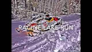 Snowmobiling in spring 2014
