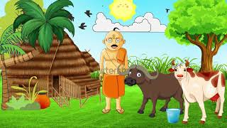 Datos Panchatantra stories l The Brahmin's dream l HD in ENGLISH I With subtitle Guía