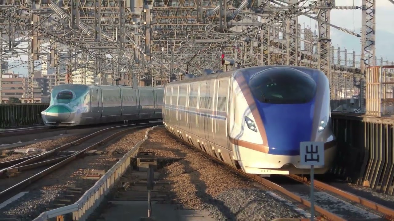 東北新幹線E5系, 上越新幹線E7系 大宮駅入線