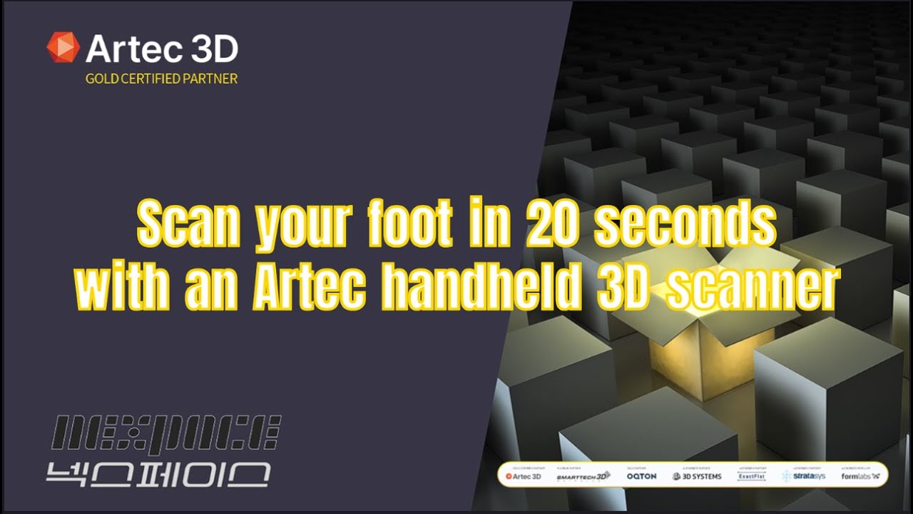 Foot scanning with Artec 3D Scanner - YouTube